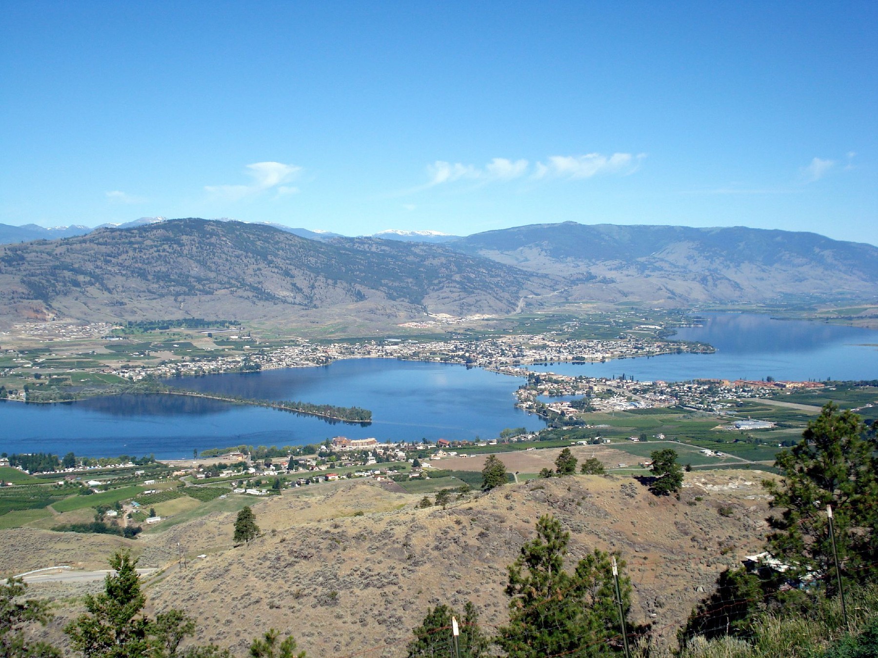 从太平洋到落基山脉 — 第3篇：Princeton 到 Osoyoos
