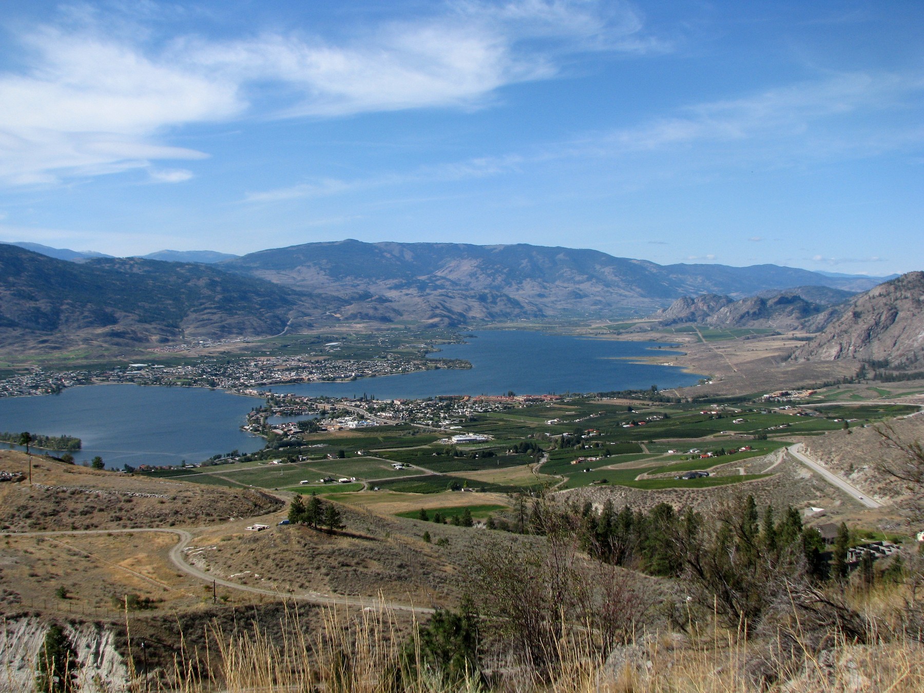 从太平洋到落基山脉 — 第4篇：Osoyoos 到 Kelowna